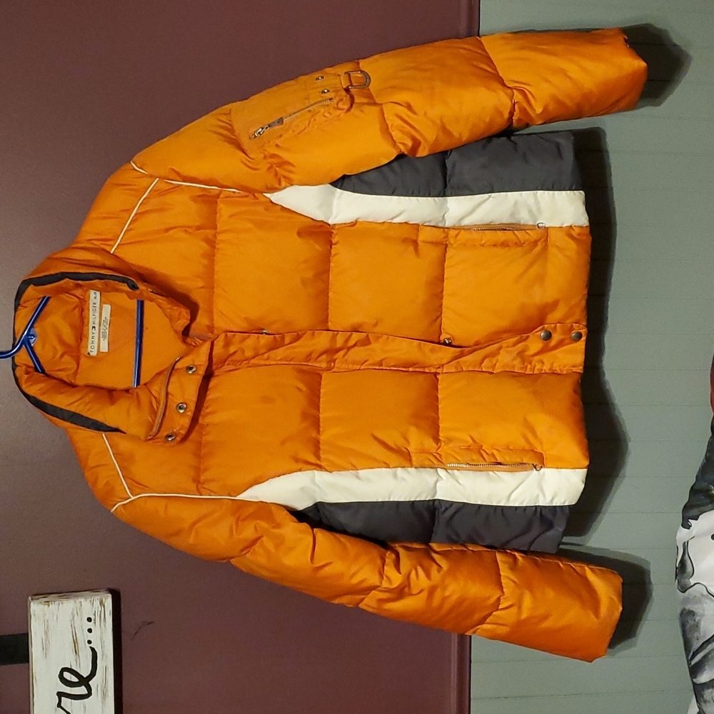 Puffy winter coat